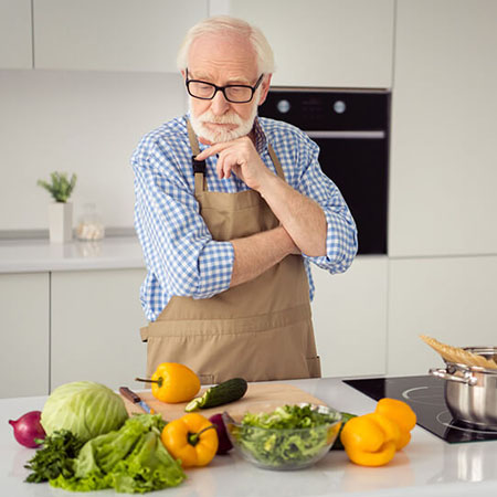 آشپزی ساده برای سالمندان